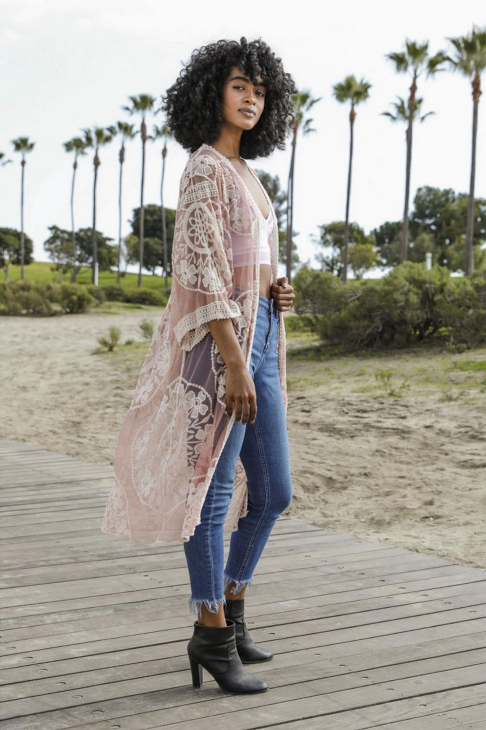The Kate Majestic Lace Kimono
