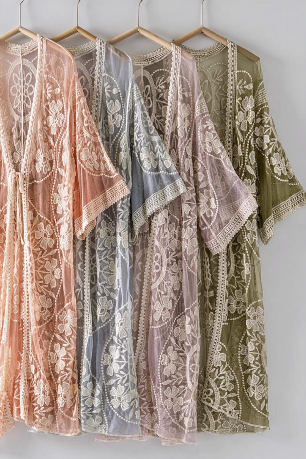 The Kate Majestic Lace Kimono