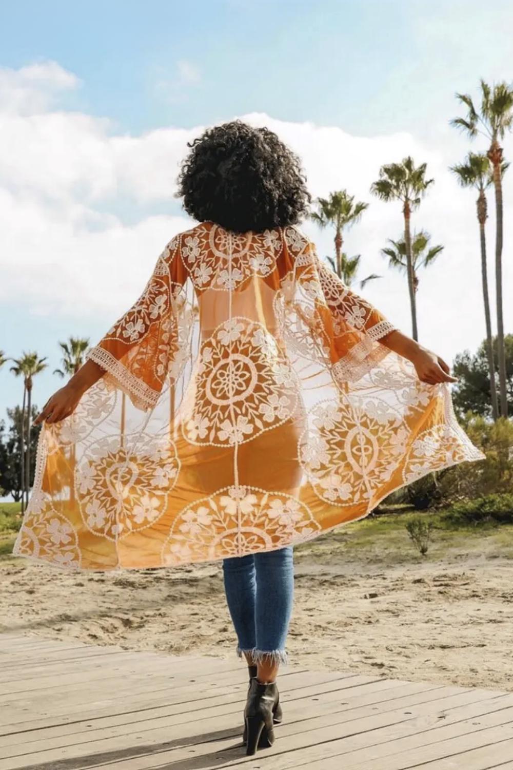 The Kate Majestic Lace Kimono