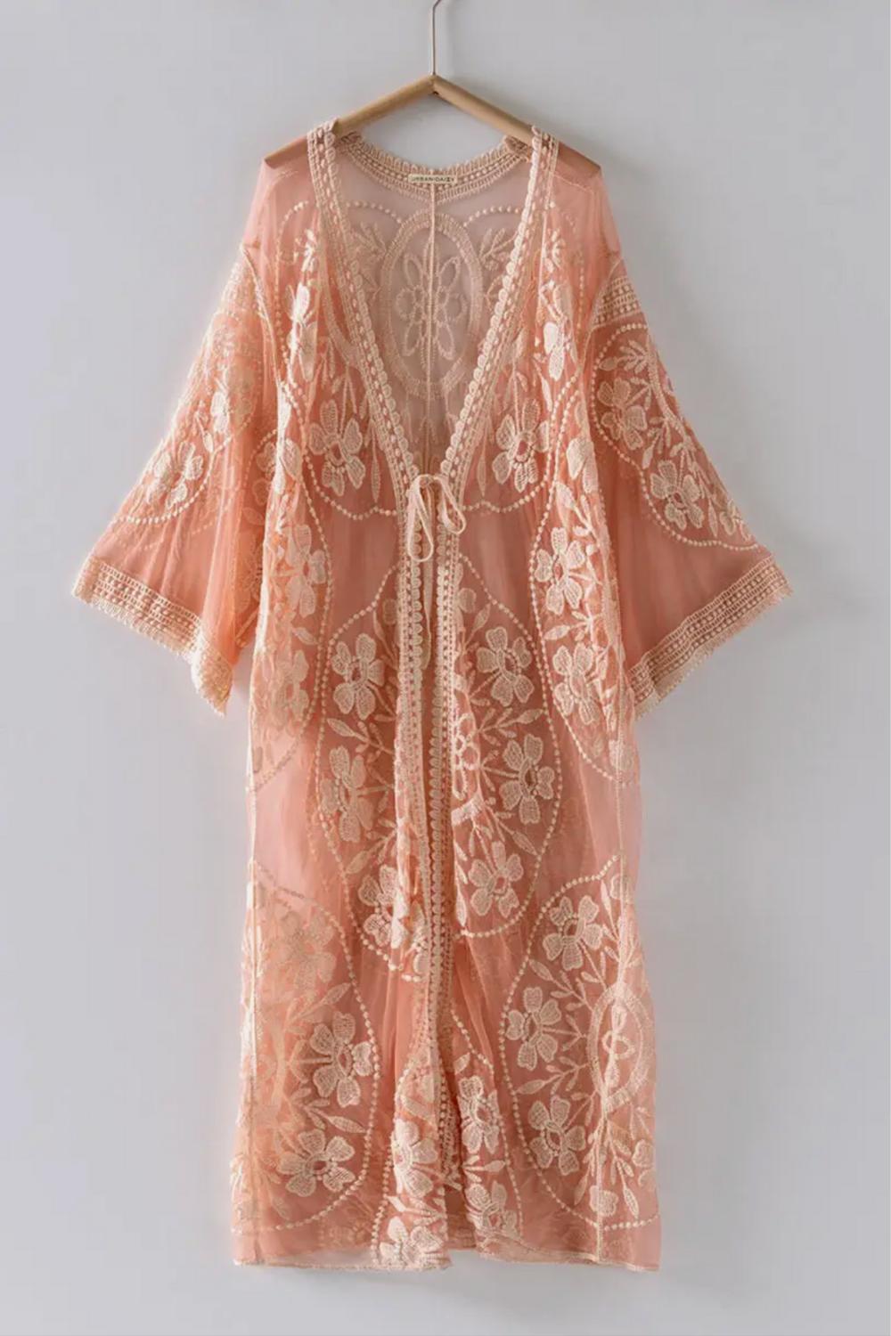 The Kate Majestic Lace Kimono