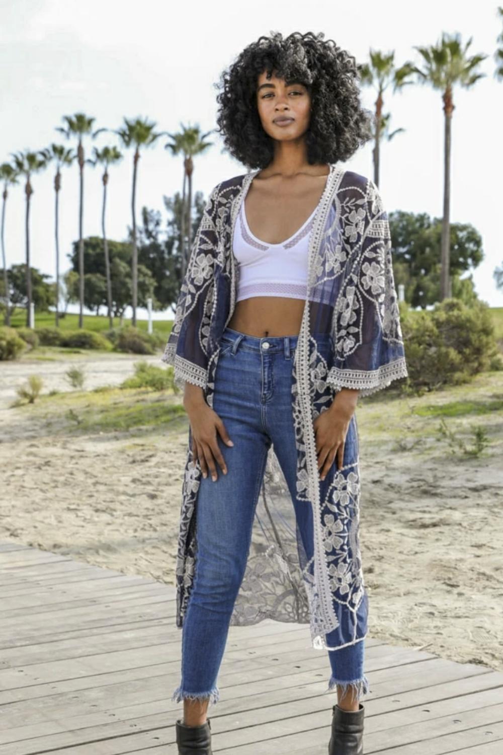 The Kate Majestic Lace Kimono