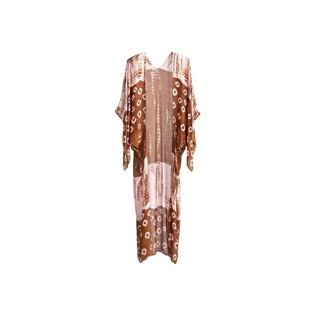 The Yolanda Terracotta Kimono - Oceanista