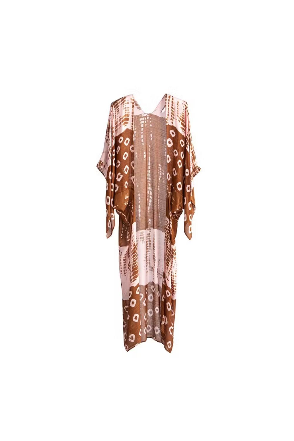 The Yolanda Terracotta Kimono