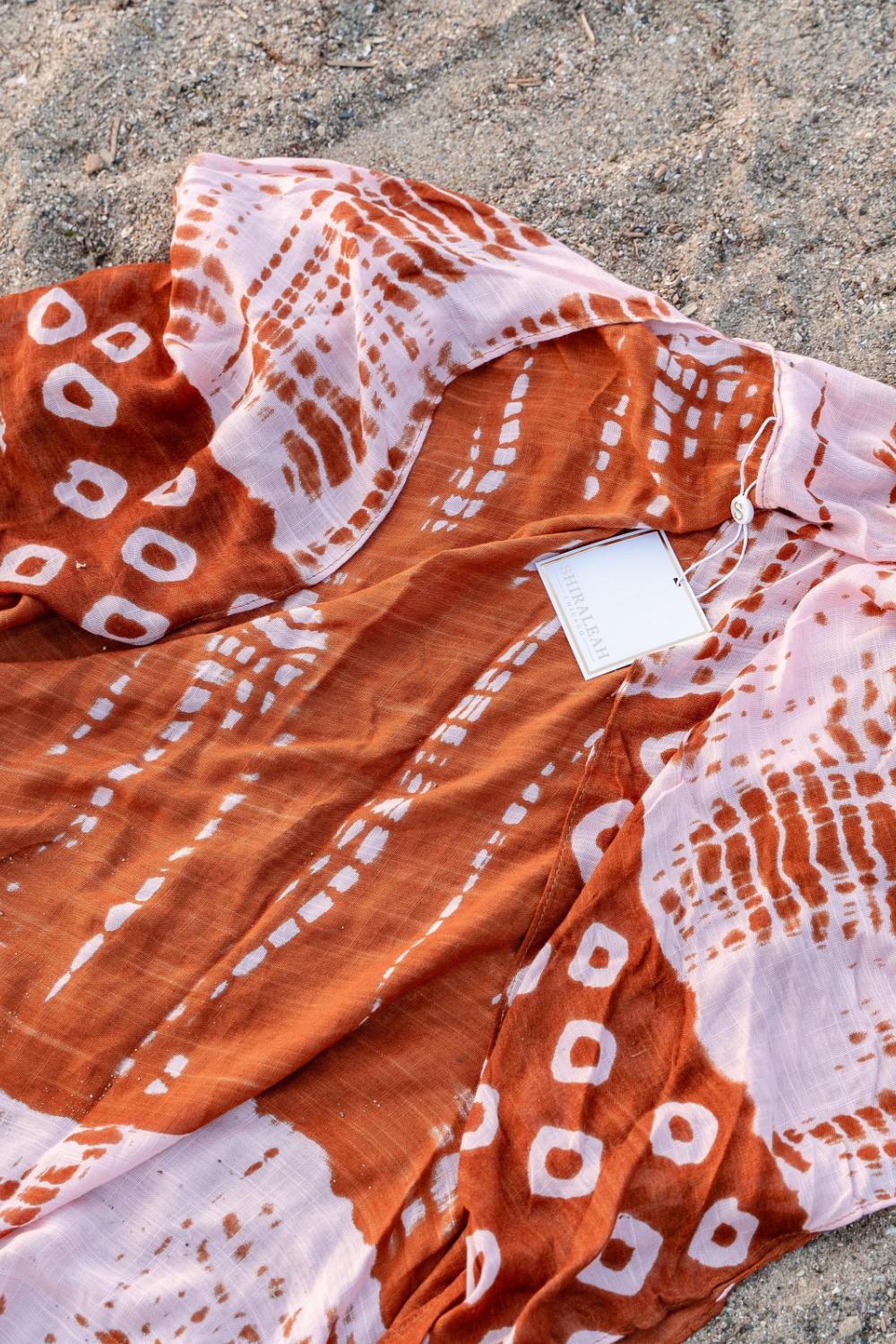 The Yolanda Terracotta Kimono