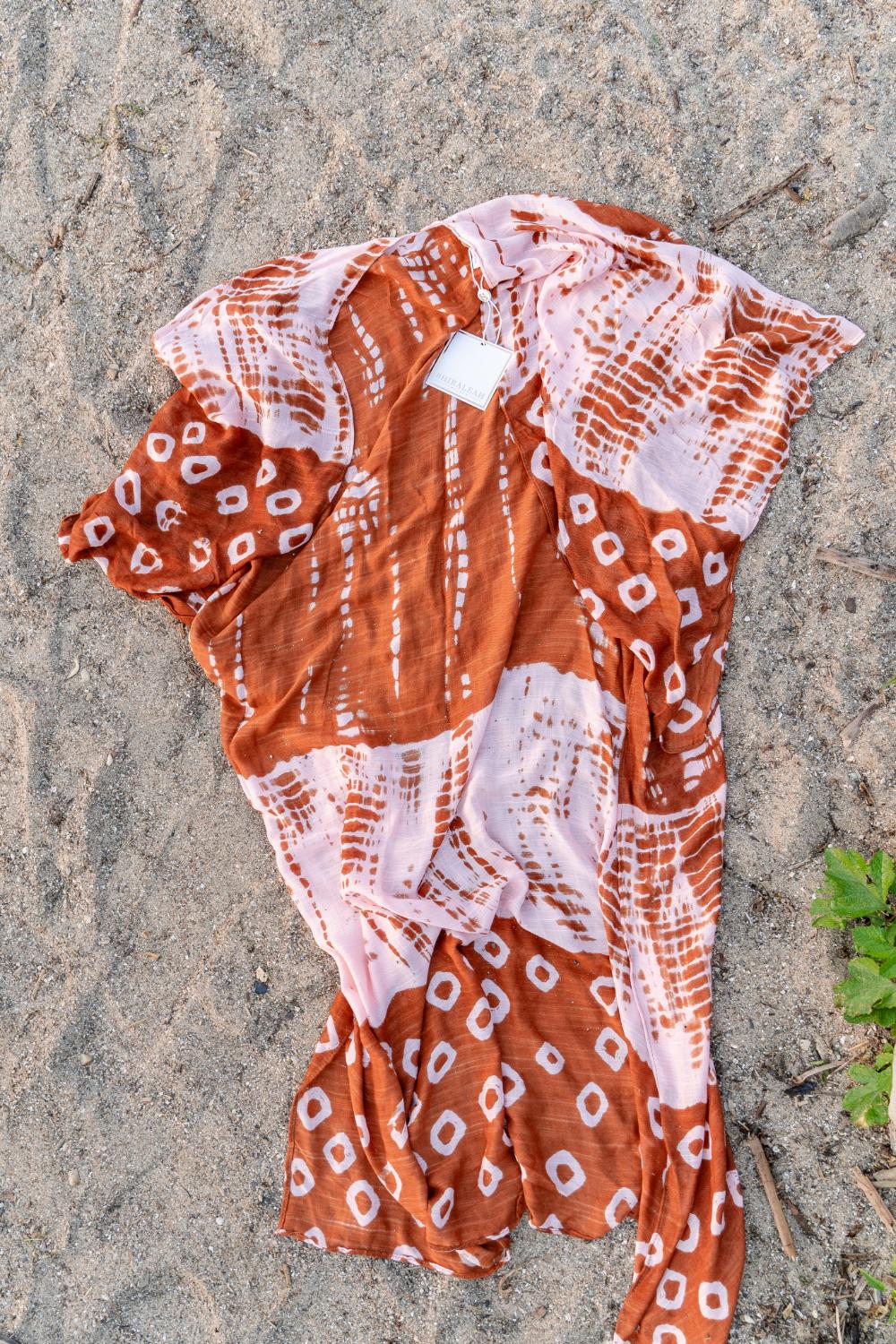 The Yolanda Terracotta Kimono