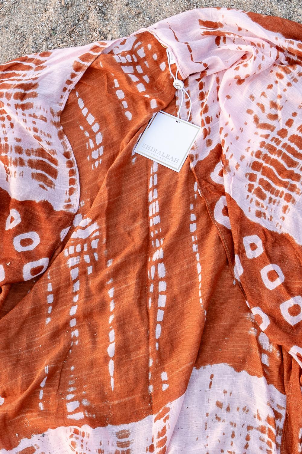 The Yolanda Terracotta Kimono