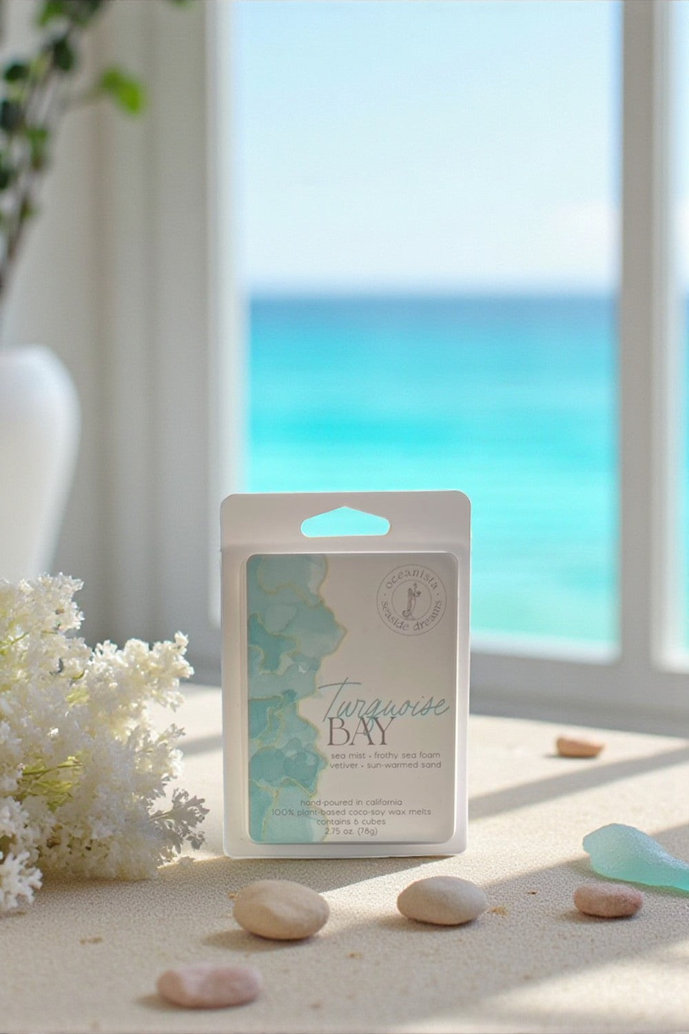 Turquoise Bay Wax Melts - Handmade in Southern California
