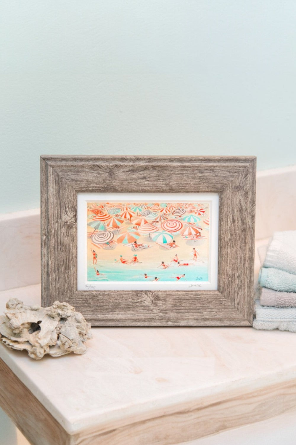 Vacation Vibes Art Print by Fanelle White