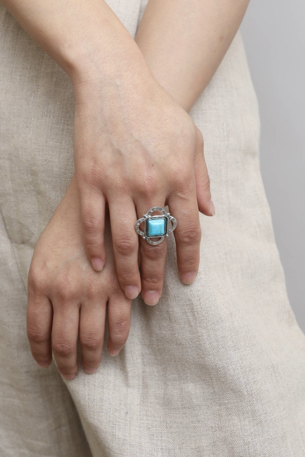 Whimsical Square Ring