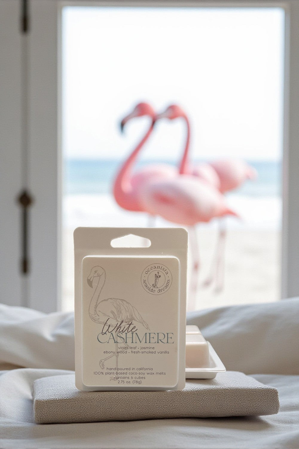 White Cashmere Luxury Wax Melts - Handmade in Southern California