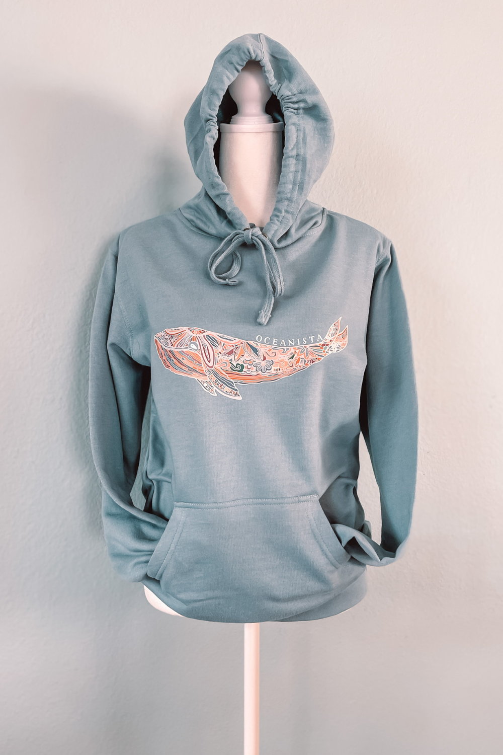 Zentangle Whale Hoodie