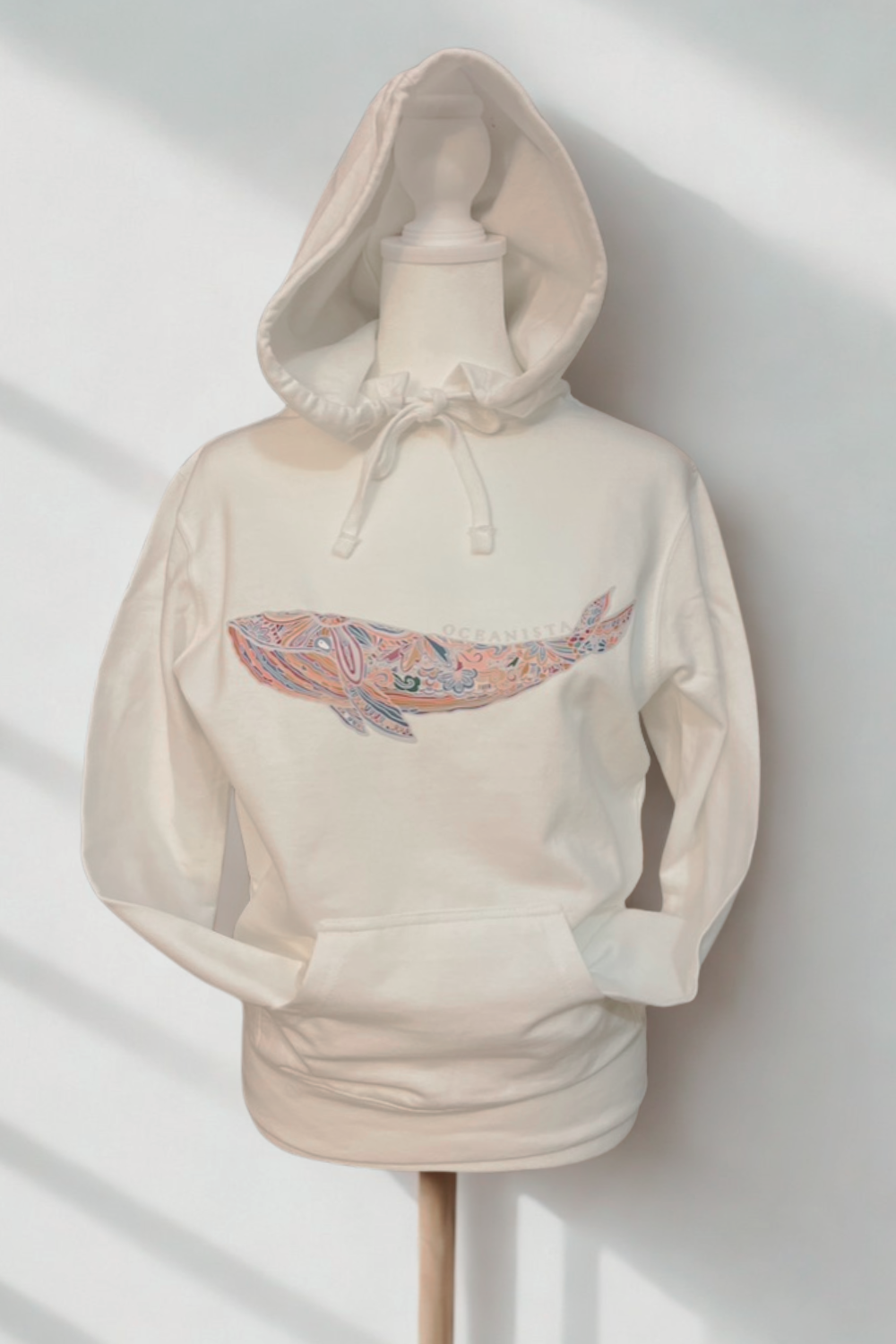 Zentangle Whale Hoodie