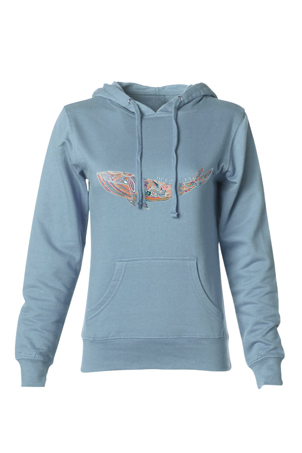 Zentangle Whale Hoodie