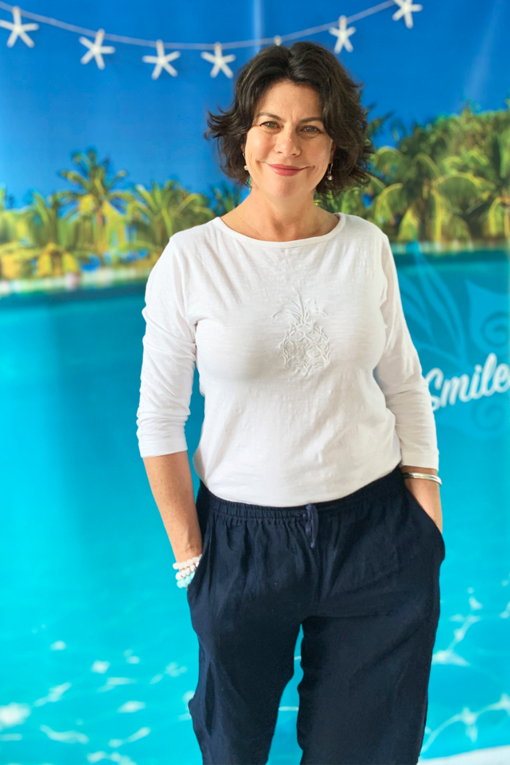 Tango 3/4 Sleeve Tee - Oceanista