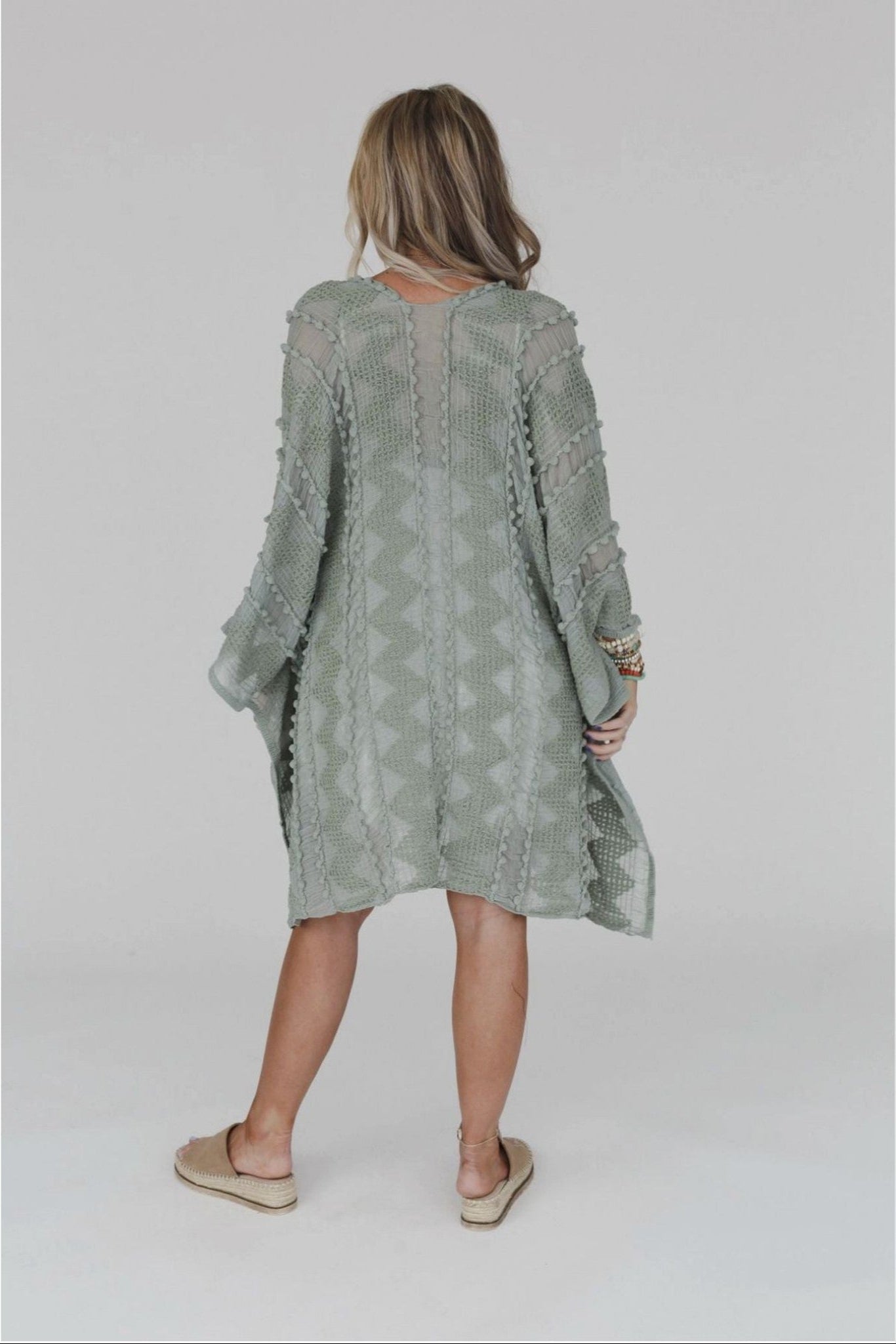Bali Embroidered Kimono