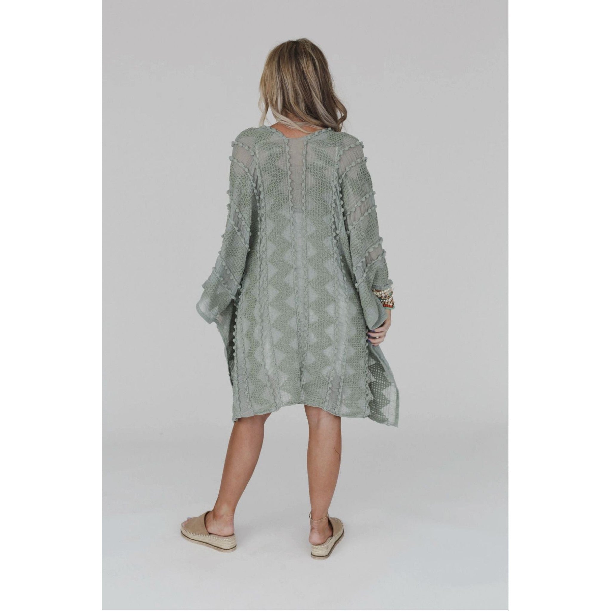 Bali Embroidered Kimono