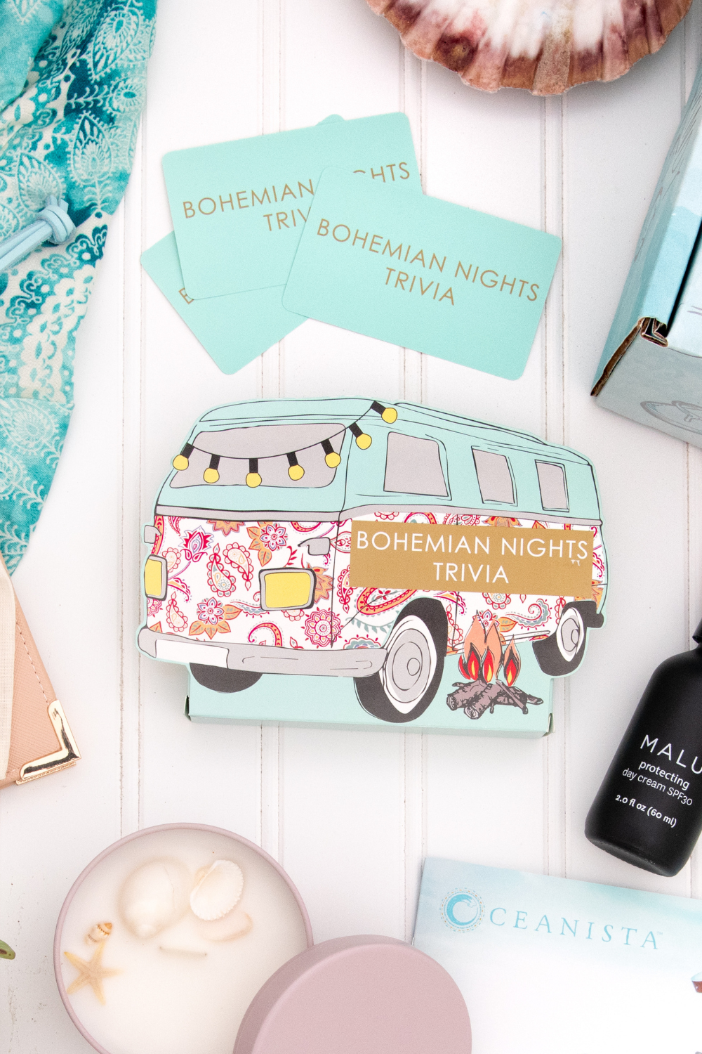 Bohemian Nights Campervan Trivia Game