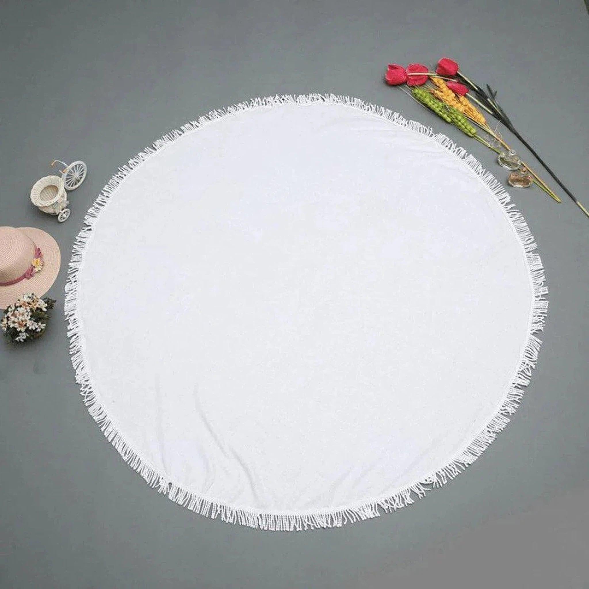 Boho Dreamcatcher Round Beach Towel