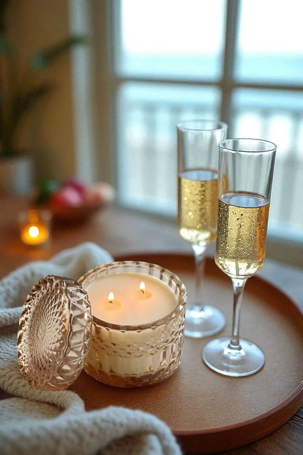 Champagne Toast Luxe Hand Poured Candle