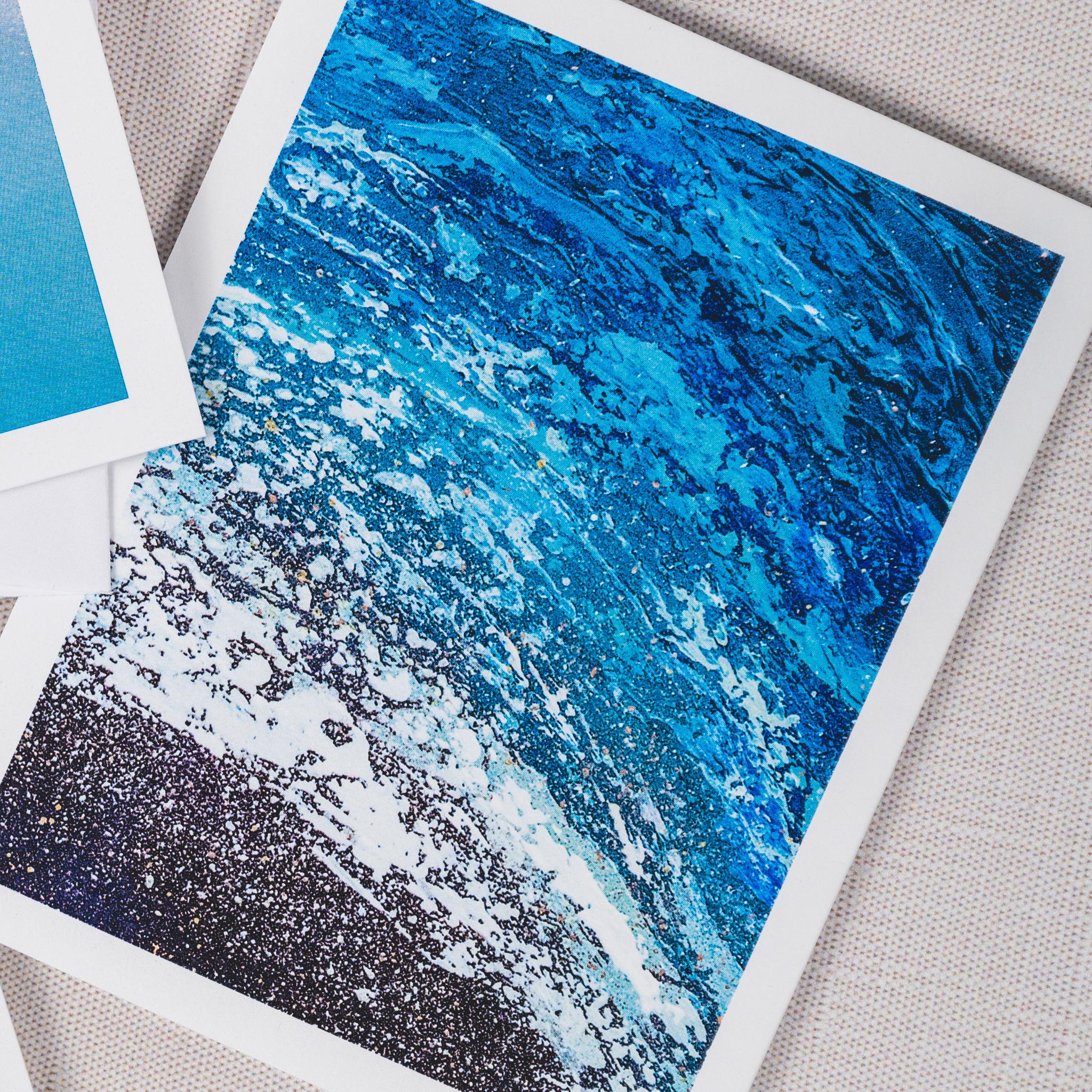 Coastal Abstract Note Cards
