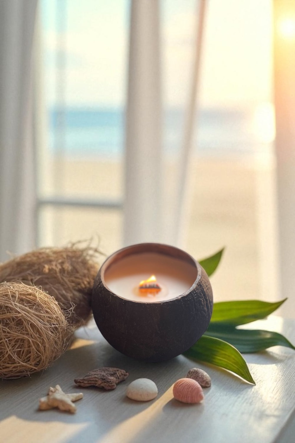 Coco Beach™ - Artisan Coconut Bowl Candle