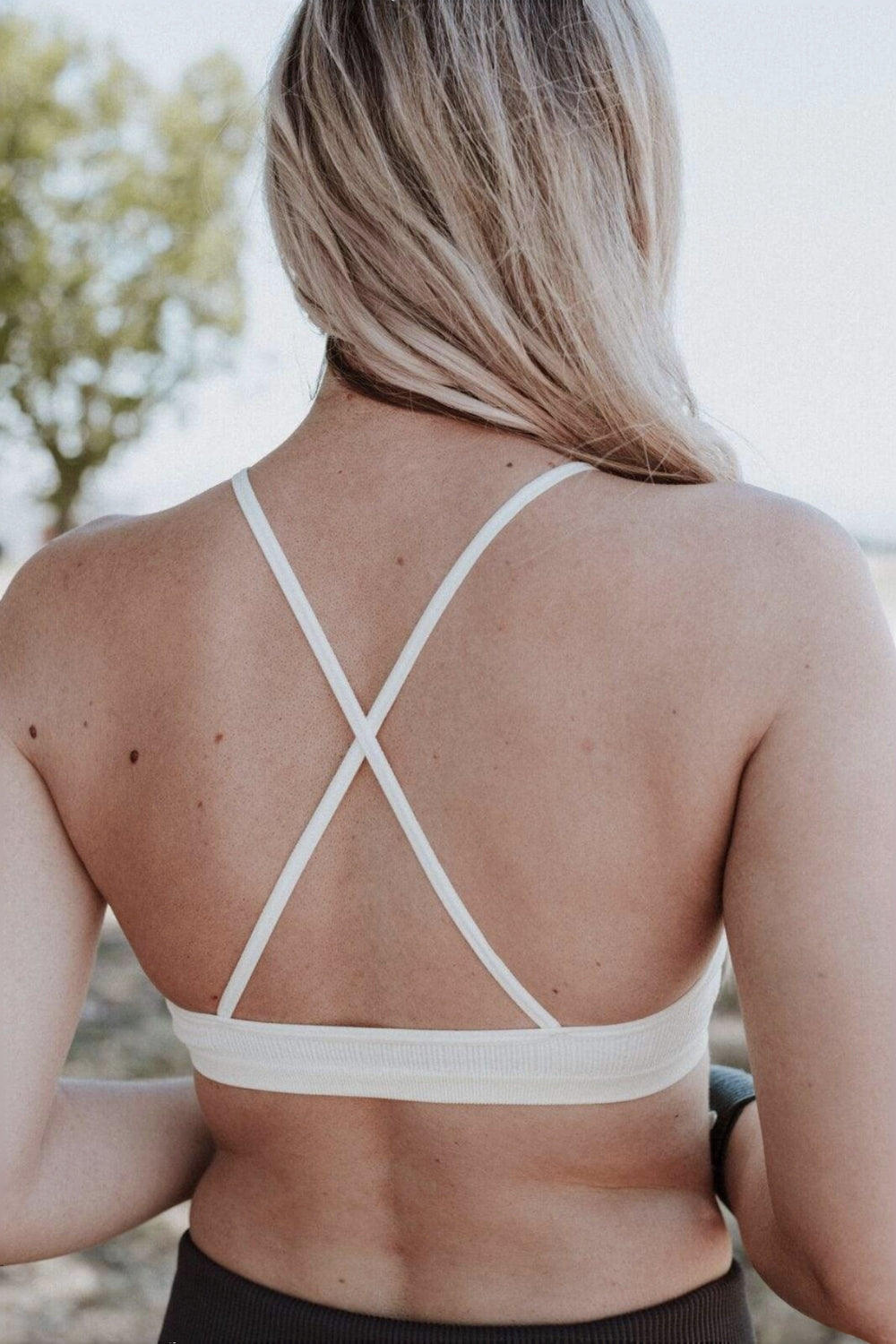 Crochet High Neck Bralette