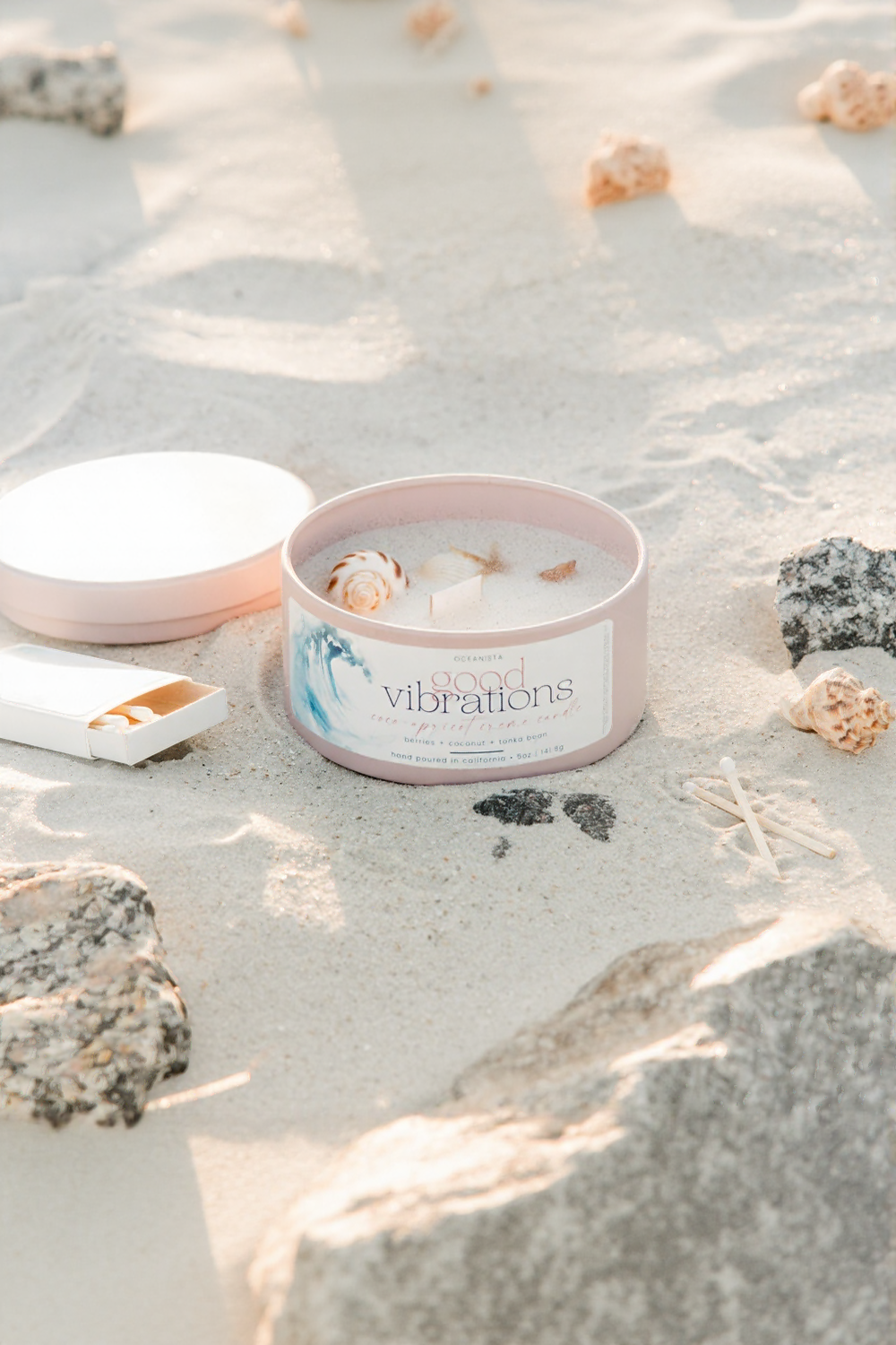 Good Vibrations Lux Tin Candle
