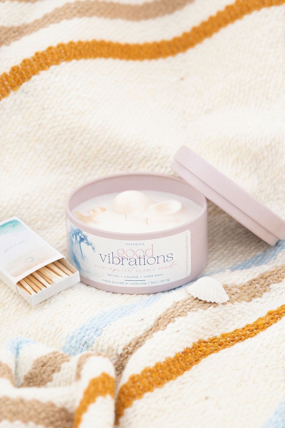 Good Vibrations Lux Tin Candle