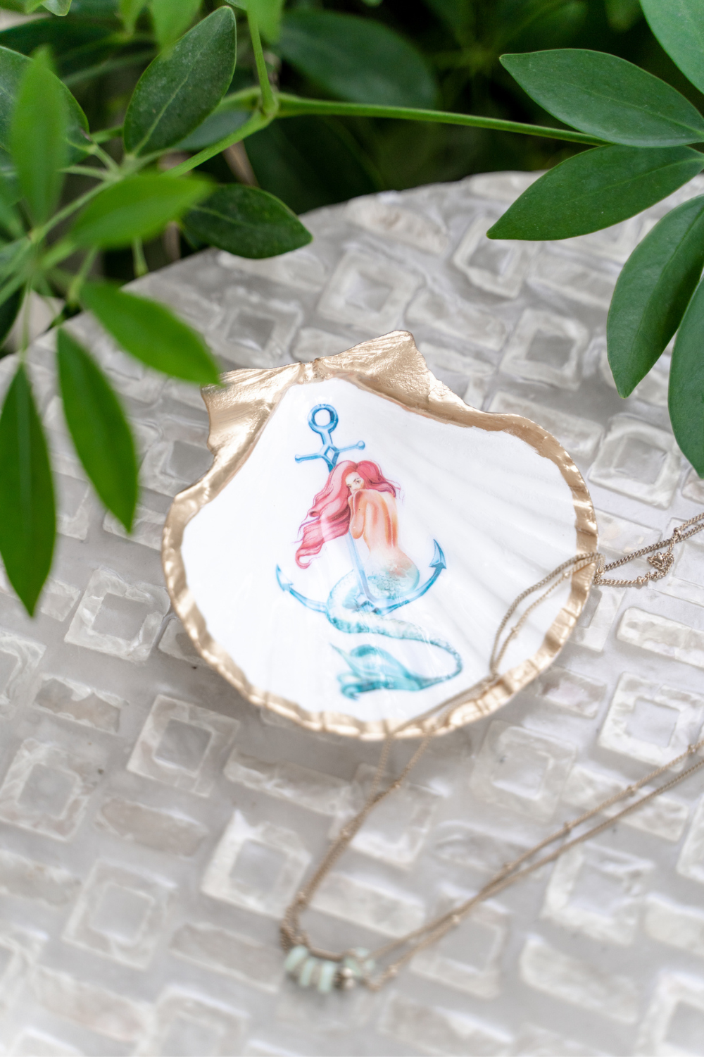Handmade Sea-maiden Trinket Tray
