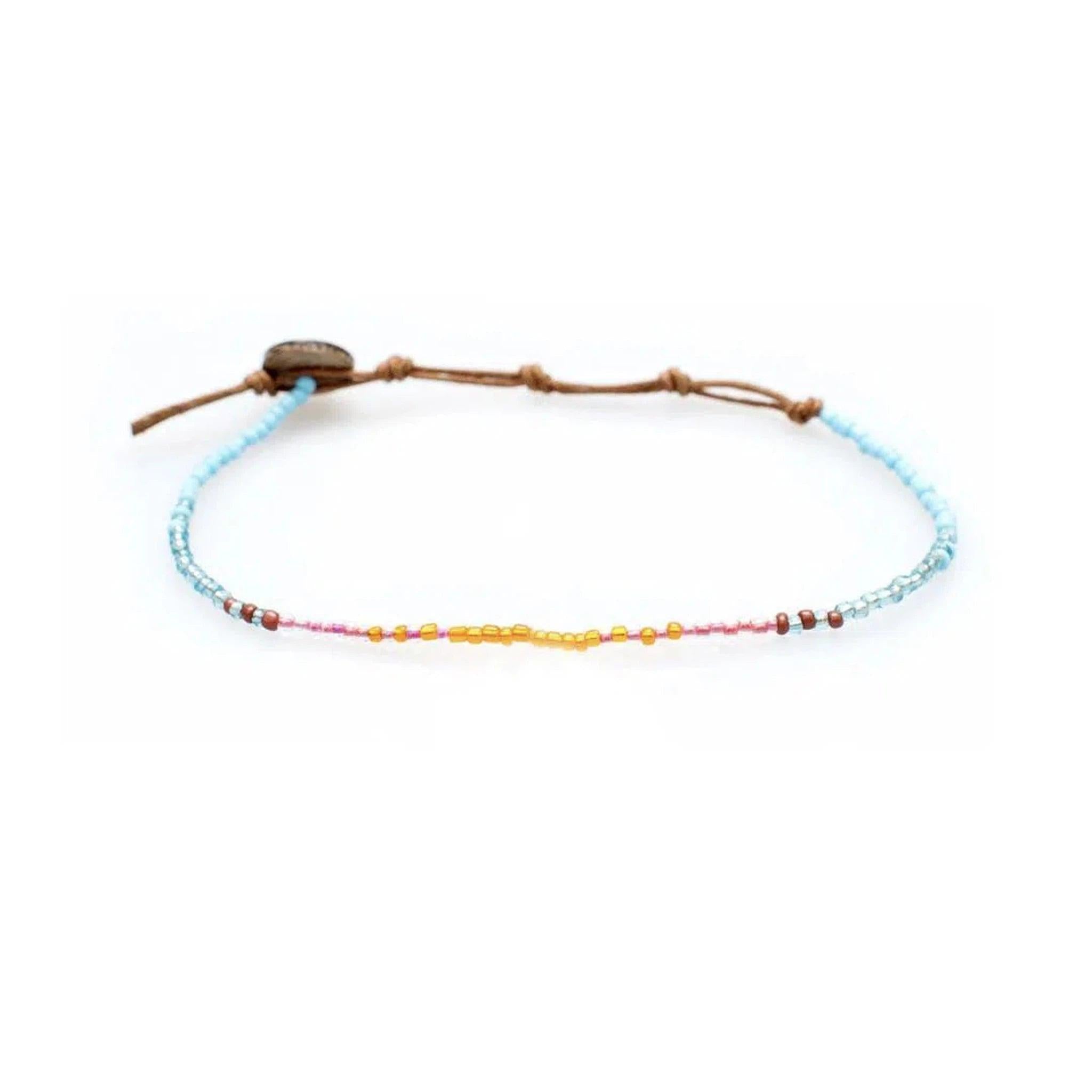 Mermaid's Tale Beaded Anklet