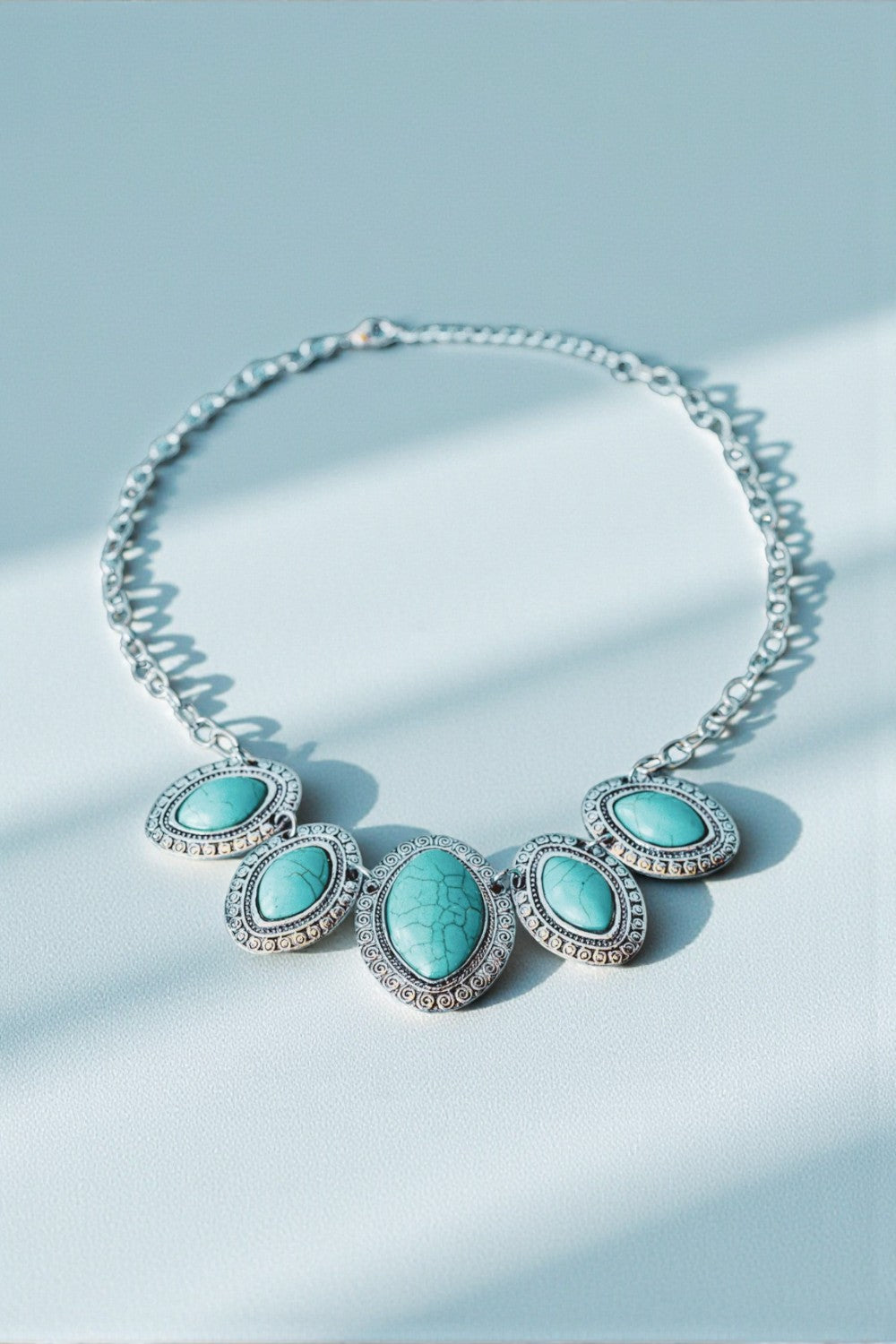 Opal Sky Turquoise Necklace