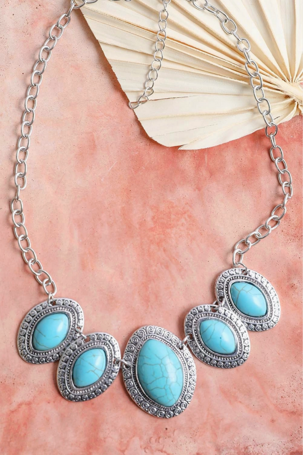 Opal Sky Turquoise Necklace