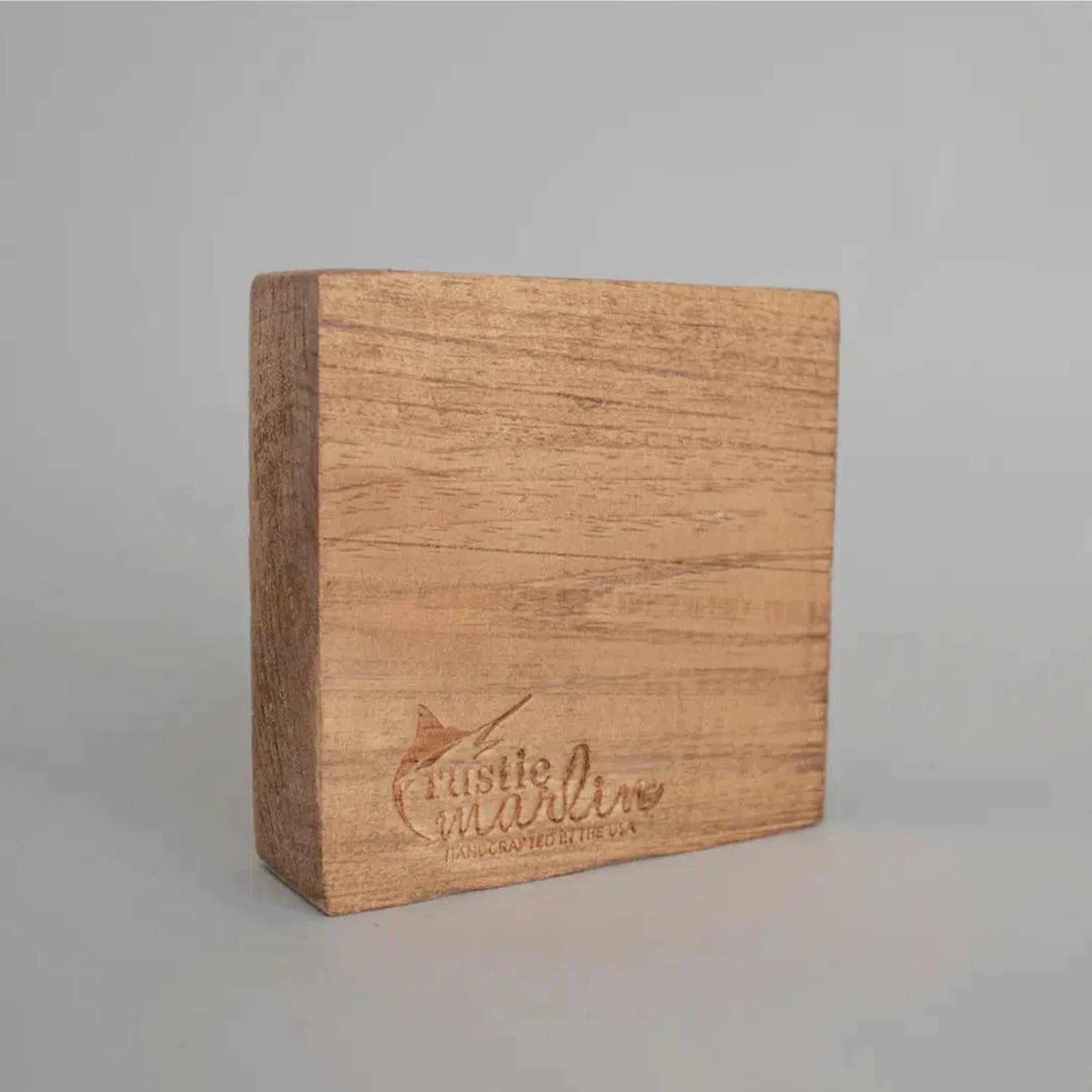 Relax We're All Crazy Decorative Wooden Block