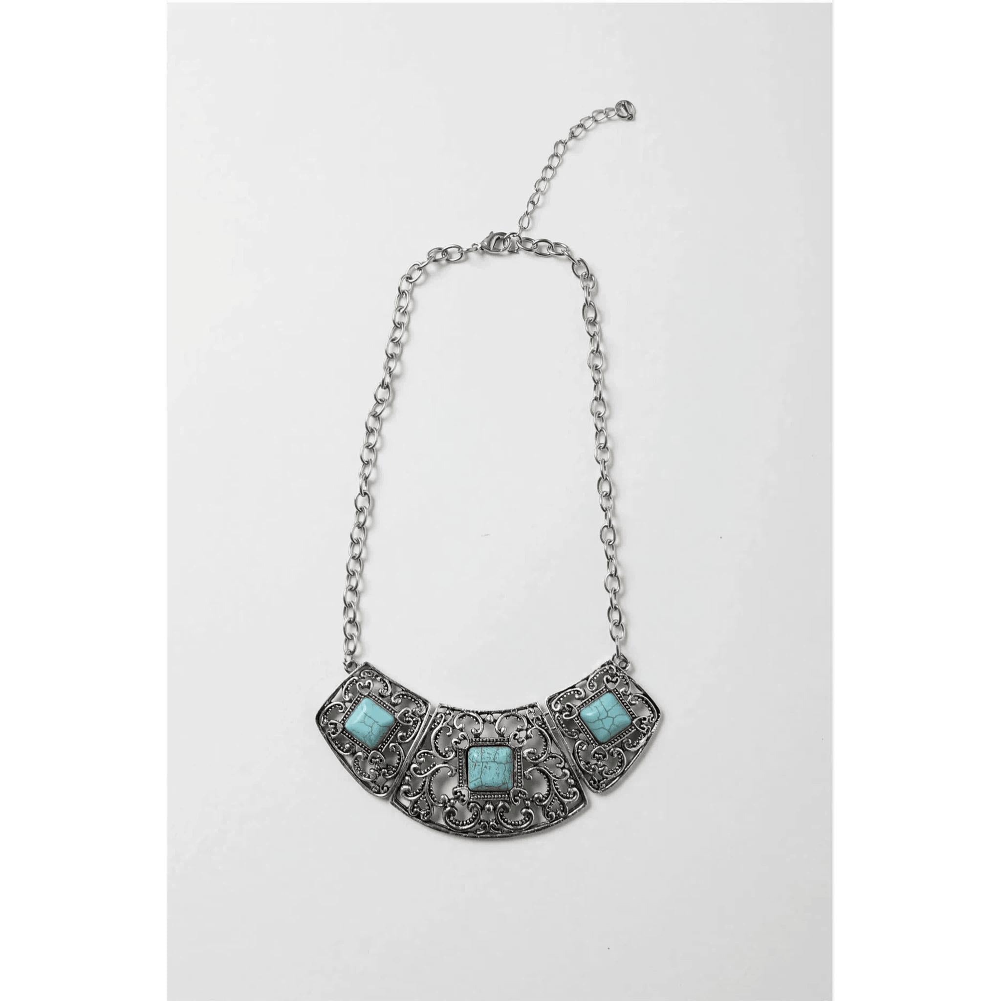 Shea Antique Turquoise Necklace
