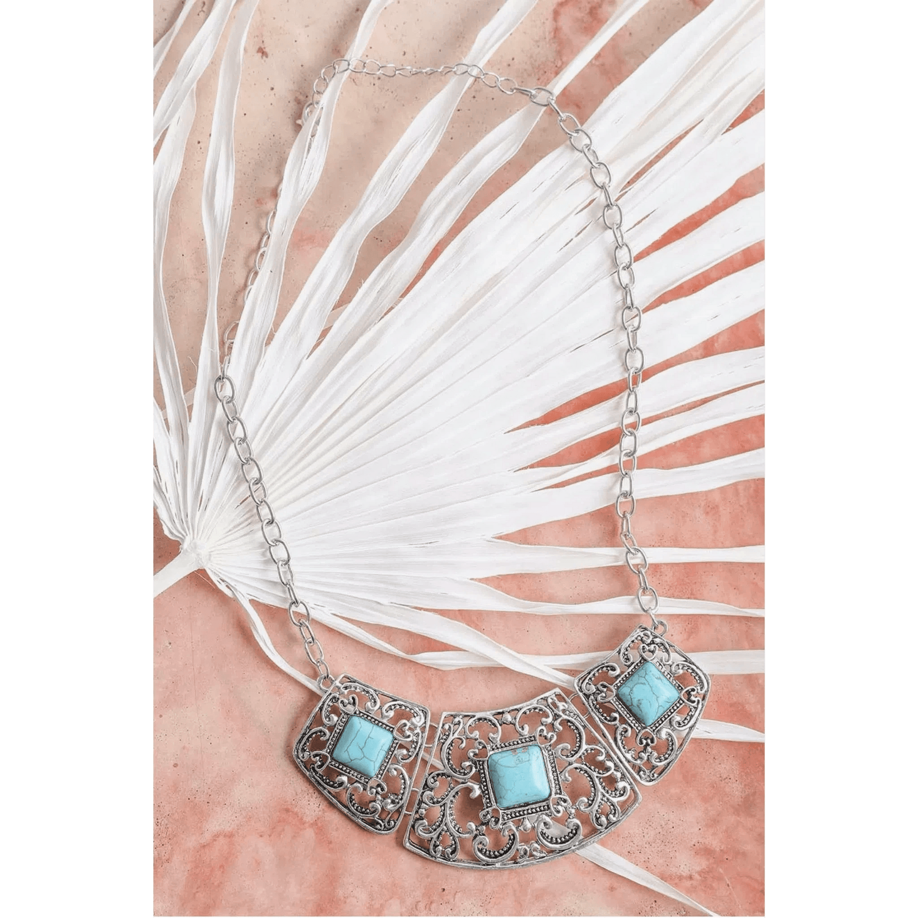 Shea Antique Turquoise Necklace