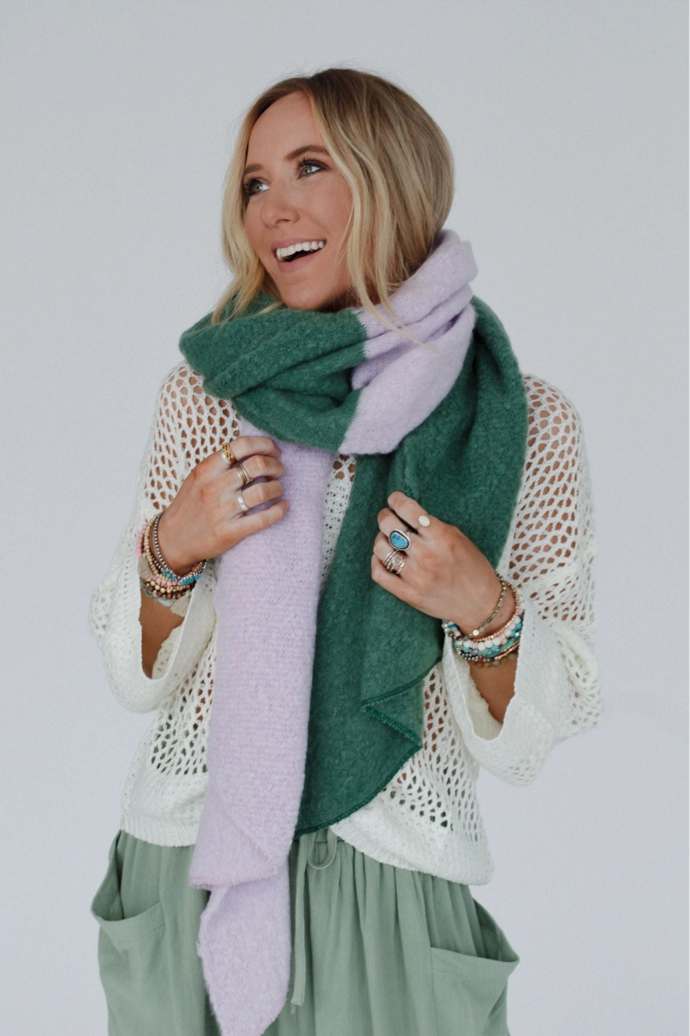 Sunset Shades Cozy Scarf