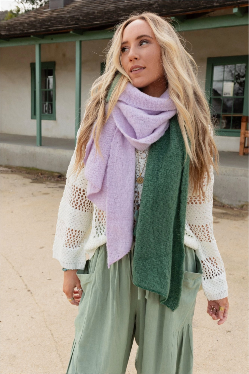 Sunset Shades Cozy Scarf