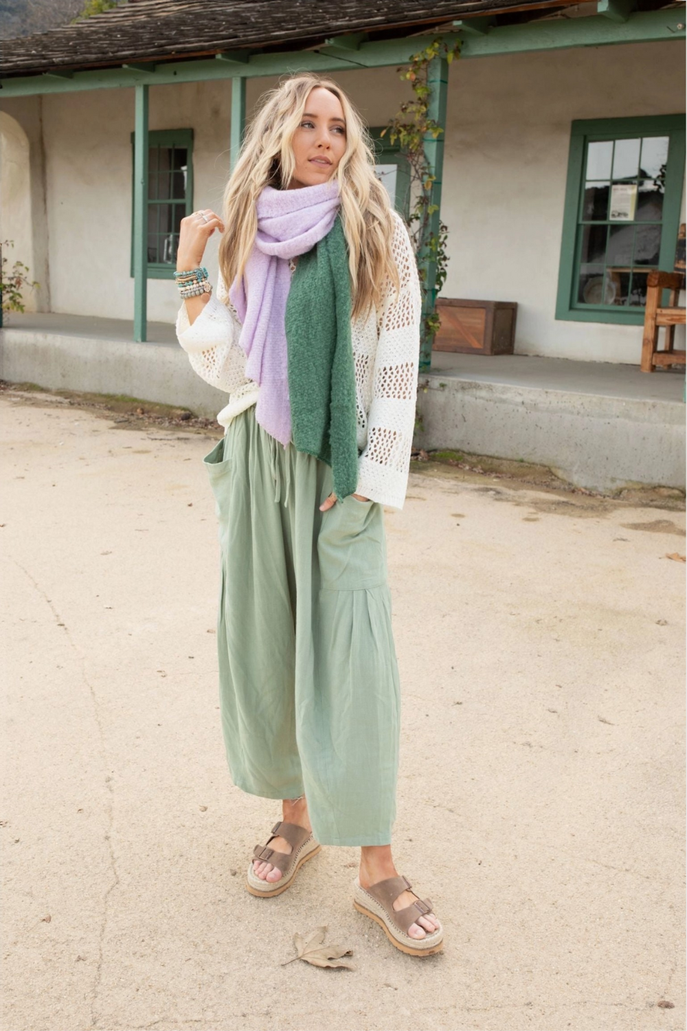 Sunset Shades Cozy Scarf
