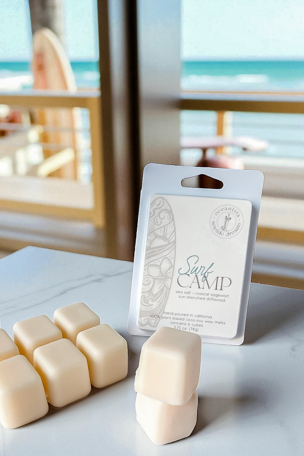 Surf Camp Luxury Wax Melts - Handmade in Southern California