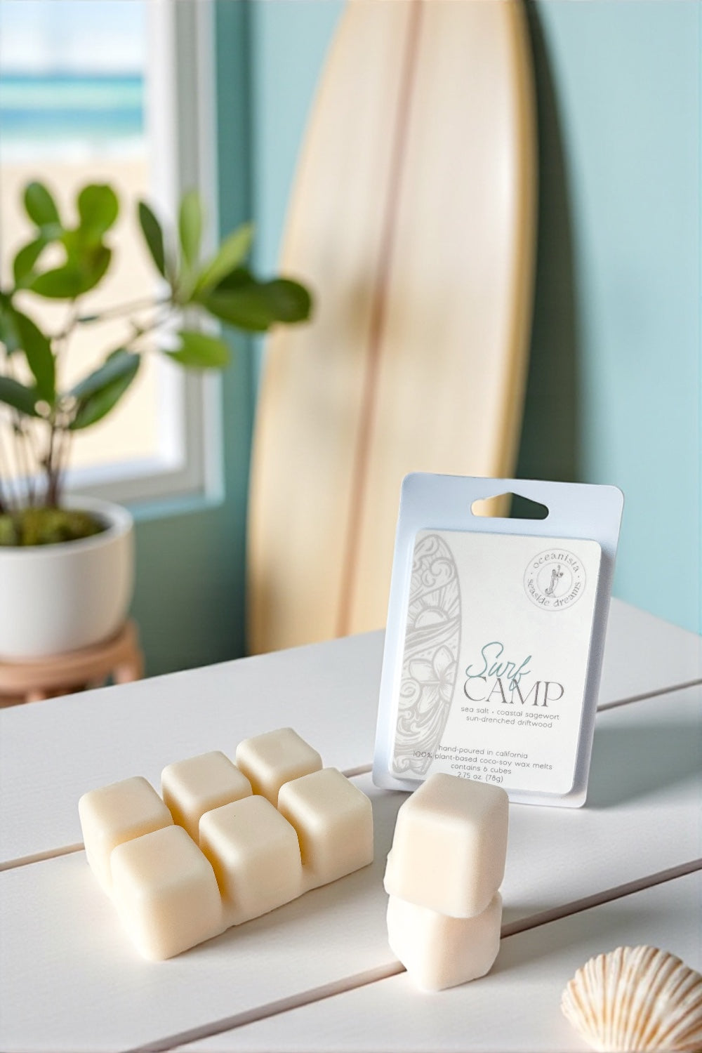 Surf Camp Luxury Wax Melts - Handmade in Southern California