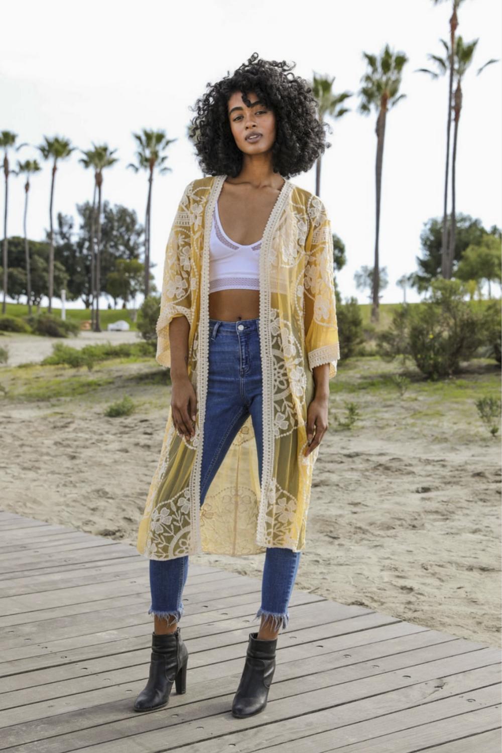 The Kate Majestic Lace Kimono