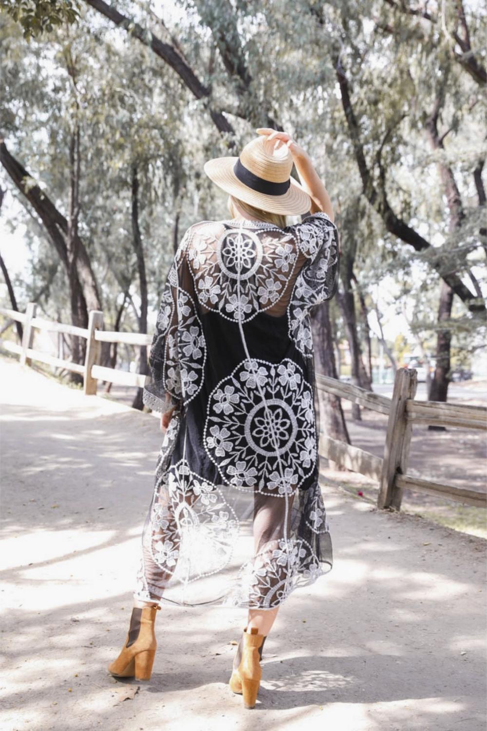 The Kate Majestic Lace Kimono