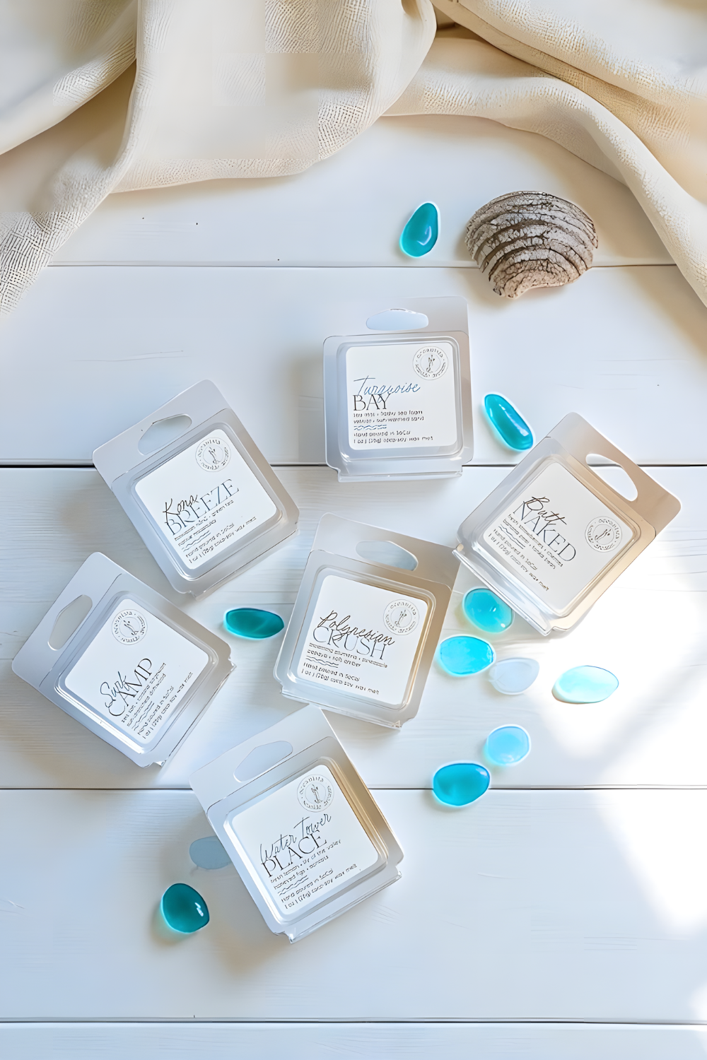 Turquoise Bay Luxury Wax Melts - Handmade in Southern California