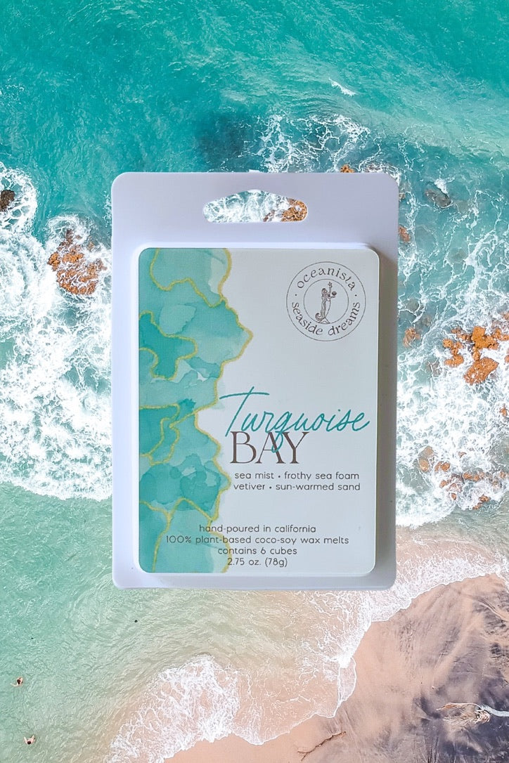 Turquoise Bay Luxury Wax Melts - Handmade in Southern California