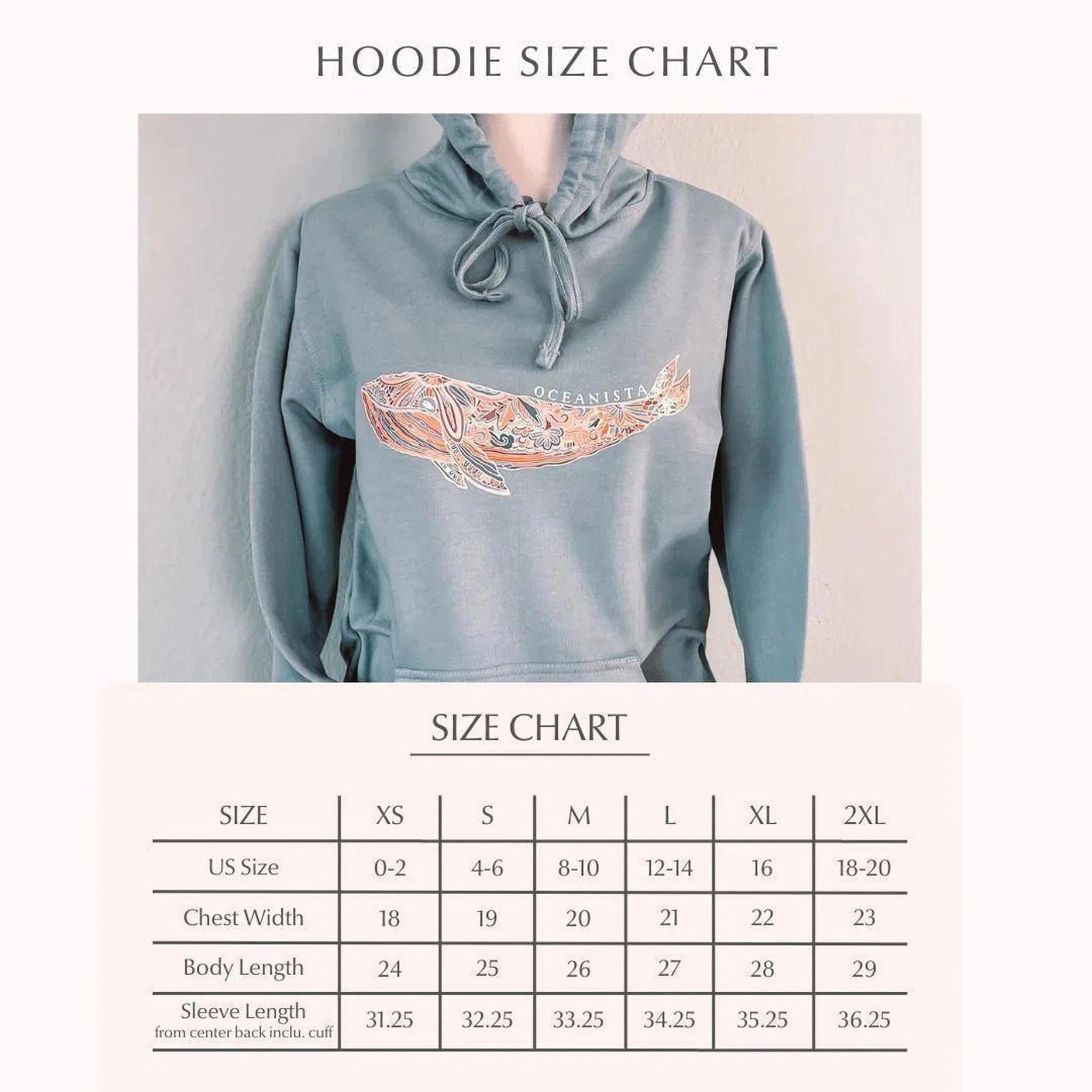 Zentangle Whale Hoodie