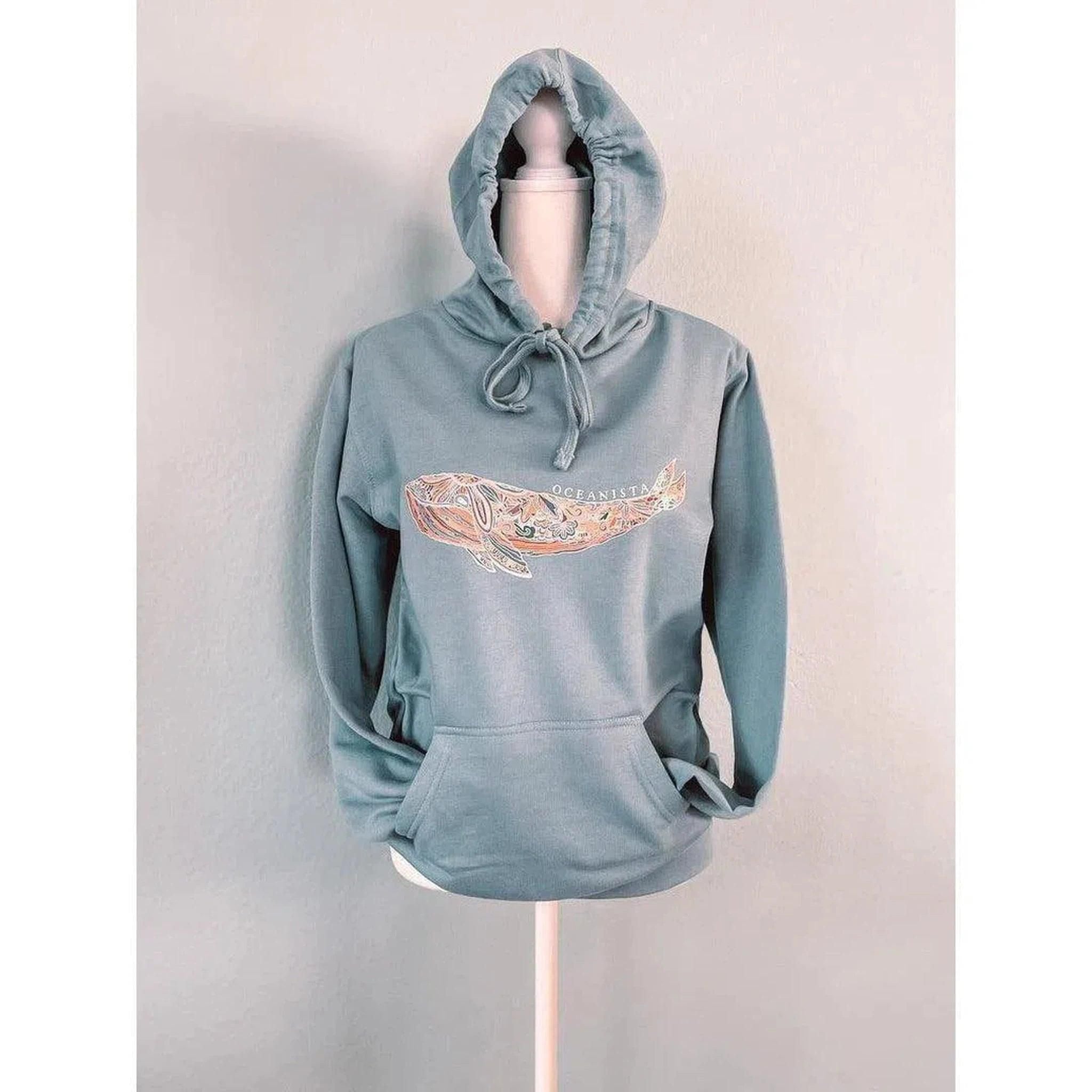 Zentangle Whale Hoodie