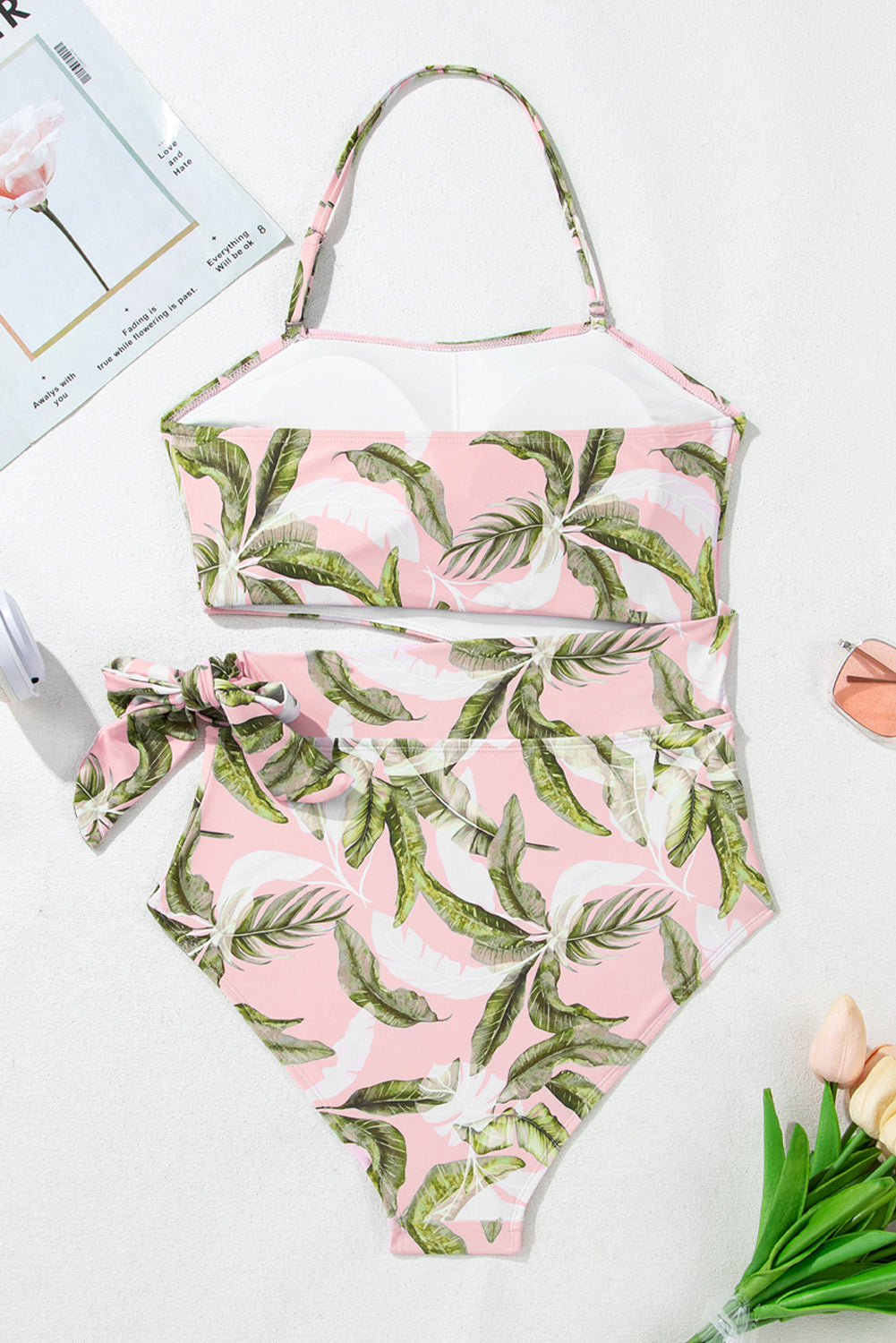Miami Palm One Piece Swim Suit